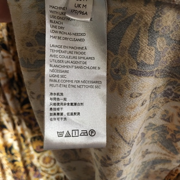 Free People Bella Printed Tunic Size Medium - Picture 8 of 8